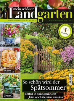 Mein schoner Landgarten – August-September 2020