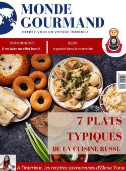 Monde Gourmand – N 13 2020