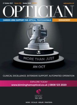 Optician – 27 October 2017