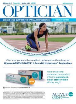 Optician – 6 October 2017