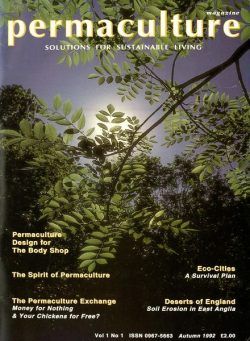 Permaculture – N 1 Autumn 1992