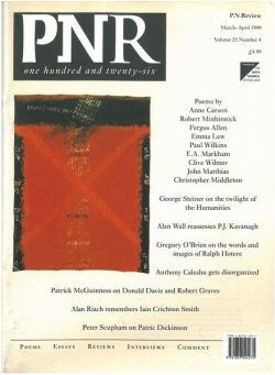 PN Review – March – April 1999