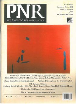 PN Review – September – October 2002