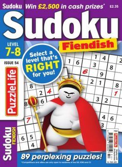 PuzzleLife Sudoku Fiendish – Issue 54 – August 2020