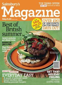 Sainsbury’s Magazine – August 2009