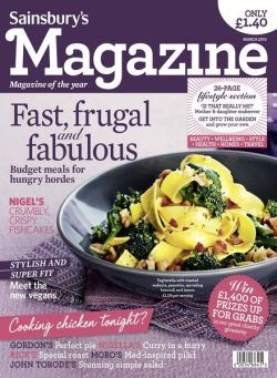 Sainsbury’s Magazine – March 2010