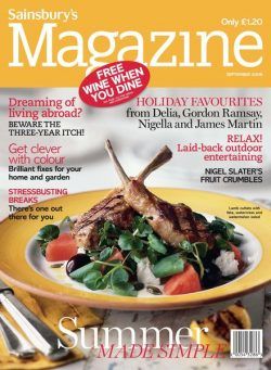 Sainsbury’s Magazine – September 2008