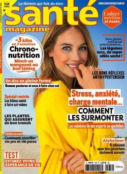 Sante Magazine – Octobre 2020