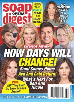 Soap Opera Digest – September 14, 2020