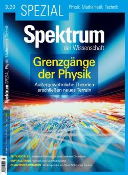 Spektrum der Wissenschaft Spezial – Physik Mathematik Technik – Nr.3 2020