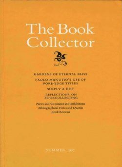 The Book Collector – Summer 1997