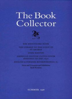 The Book Collector – Summer 1998