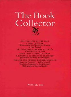 The Book Collector – Winter 1996