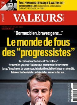 Valeurs Actuelles – 20 aout 2020