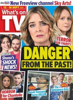 What’s on TV – 12 September 2020