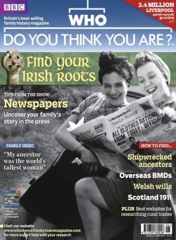 Who Do You Think You Are – June 2011