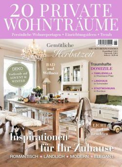 20 Private Wohntraume – Oktober-November 2020