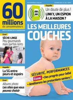 60 Millions de Consommateurs – Octobre 2020