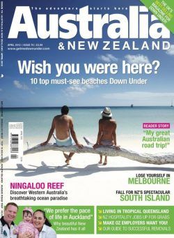 Australia & New Zealand – April 2012