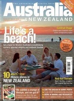 Australia & New Zealand – March 2012