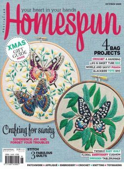 Australian Homespun – October 2020