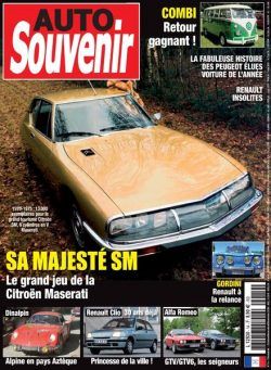 Auto Souvenir – Octobre-Decembre 2020