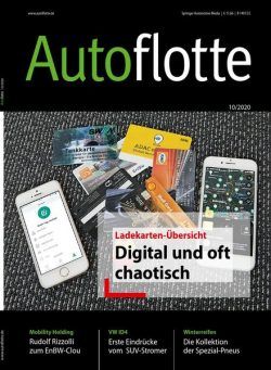 Autoflotte – Oktober 2020