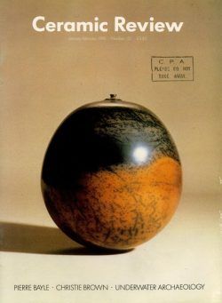 Ceramic Review – January-February 1990