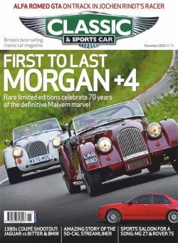 Classic & Sports Car UK – November 2020