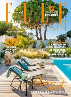 Elle Decoration Belgique – Juillet-Aout 2020