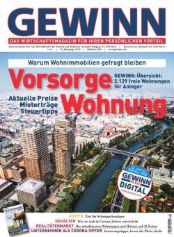 Gewinn – Oktober 2020