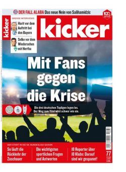 Kicker – 17 September 2020