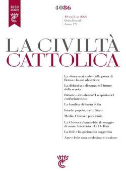 La Civilta Cattolica – 19 Settembre 2020