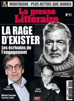 La Presse Litteraire – Octobre-Decembre 2020