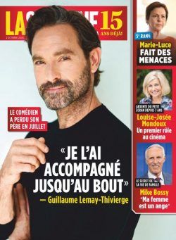 La Semaine – octobre 02, 2020