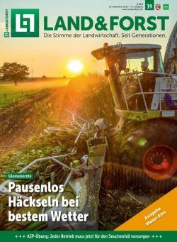 Land & Forst Weser Ems – 24 September 2020