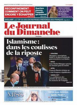 Le Journal du Dimanche – 25 octobre 2020