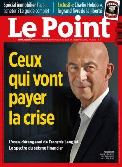 Le Point – 24 septembre 2020