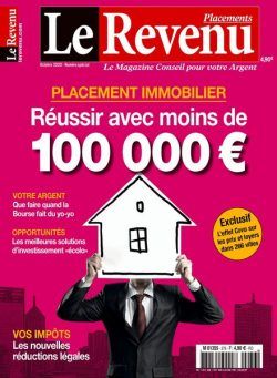 Le Revenu Placements – Octobre 2020