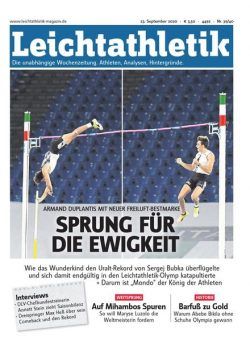 Leichtathletik – 23 September 2020