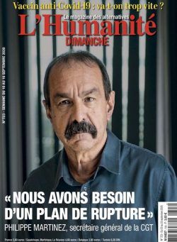 L’Humanite Dimanche – 10 Septembre 2020