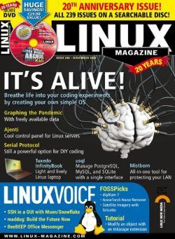 Linux Magazine USA – Issue 240 – November 2020