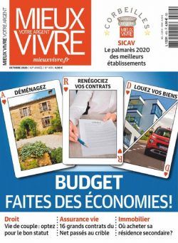 Mieux Vivre Votre Argent – octobre 2020