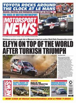 Motorsport News – September 24, 2020