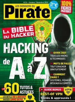 Pirate Informatique – Hors-Serie – Octobre-Decembre 2020