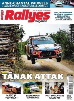 Rallyes Magazine – Septembre-Octobre 2020