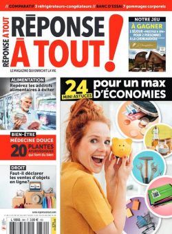 Reponse a tout ! – Octobre 2020