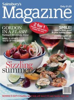 Sainsbury’s Magazine – August 2007