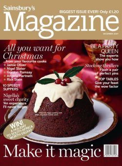 Sainsbury’s Magazine – December 2007