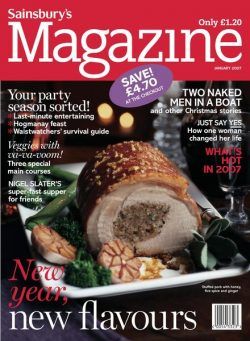 Sainsbury’s Magazine – January 2007